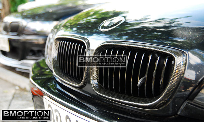 E46 4D 02-05 Carbon Fiber Front Grille