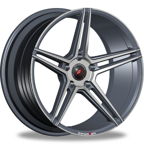 IFG5 19" Silver Machined / Gun Metal - INFORGED WHEELS