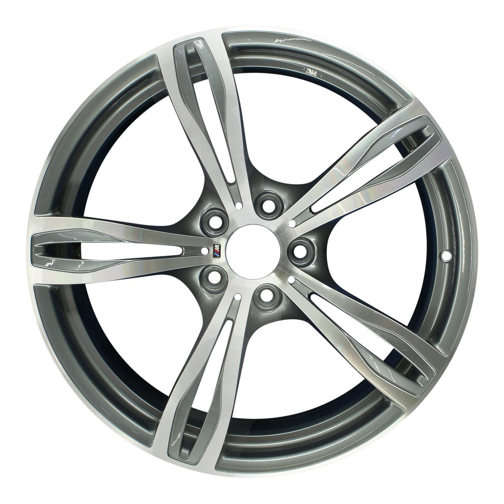 M5 F10 Style 343 20" Machined with Charcoal Alloy Wheels