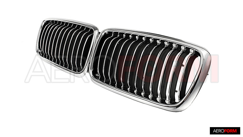 E38 Facelift Chrome Line Front Grille (Chrome)