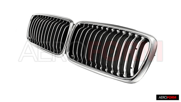 E38 Facelift Chrome Line Front Grille (Chrome)