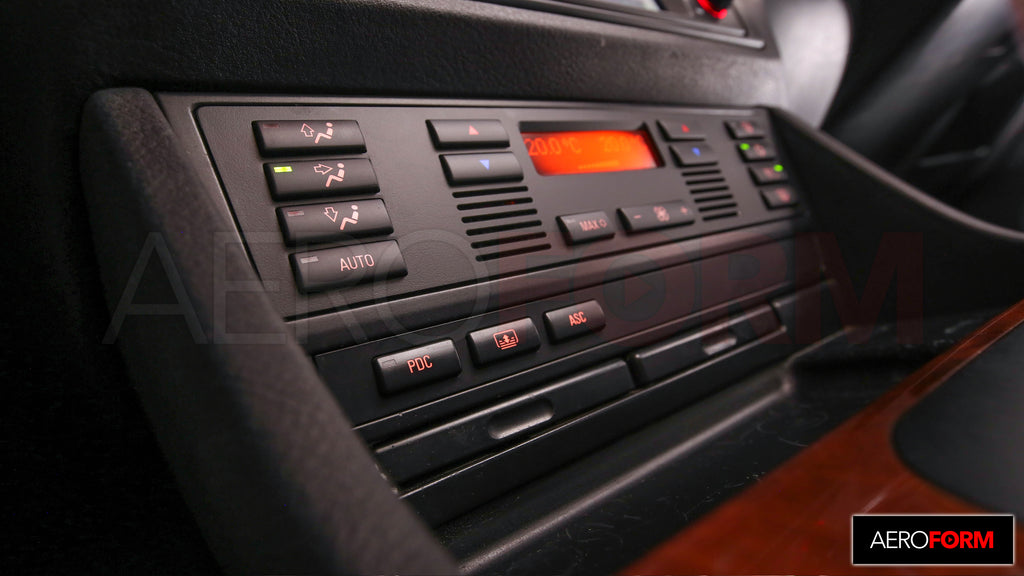 E39 E53 Air Conditioner Control Panel Set