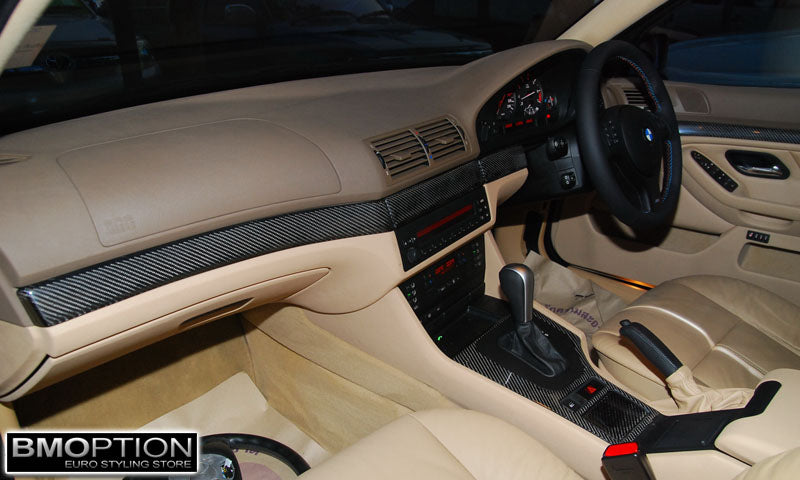 E39 Real Carbon Fiber Interior Trim Set