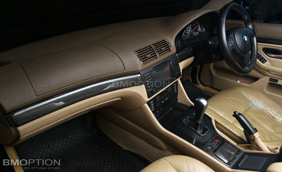 E39 Real Carbon Fiber Interior Trim Set