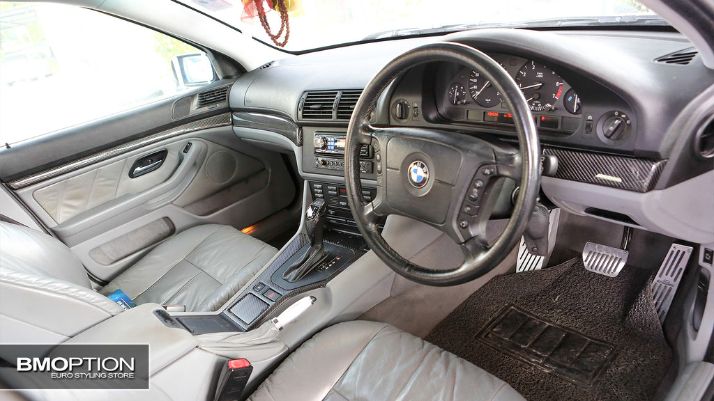 E39 Real Carbon Fiber Interior Trim Set