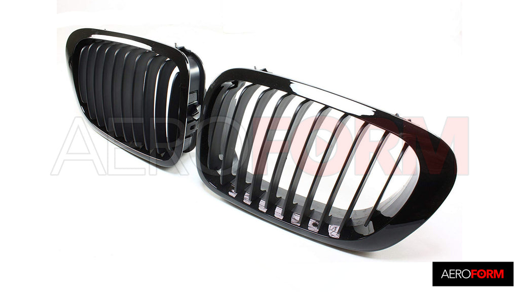 E46 2D 98-02 Glossy Black Front Grille