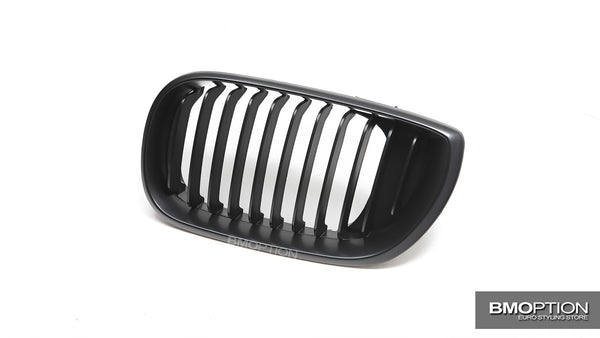 E46 4D 02-05 Matt Black Front Grille