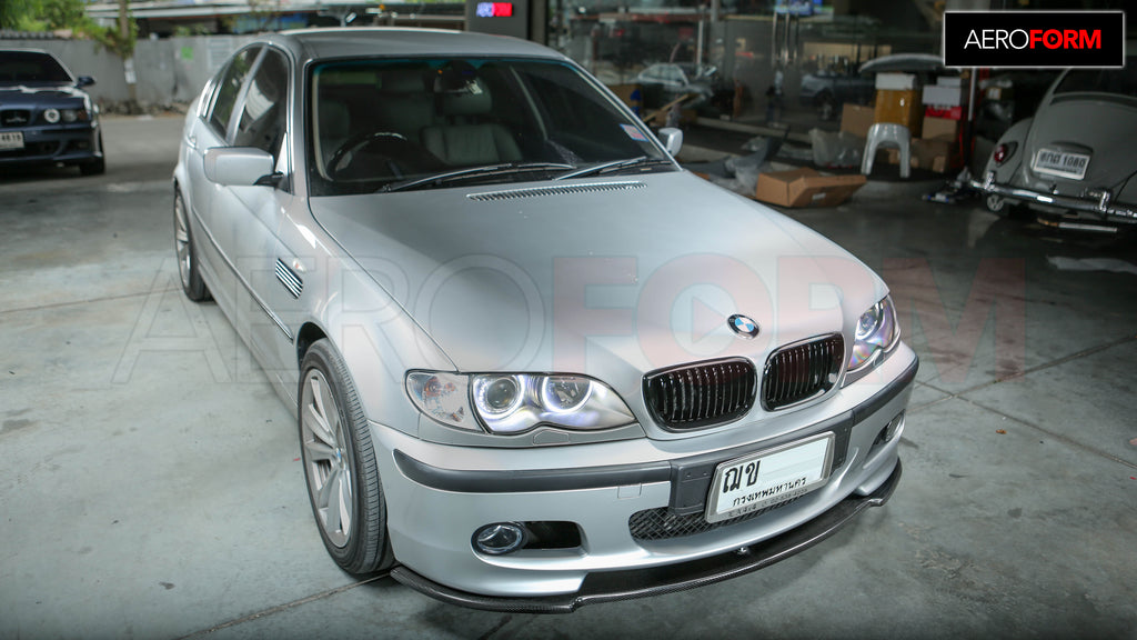 E46 4D 02-05 Glossy Black Front Grille