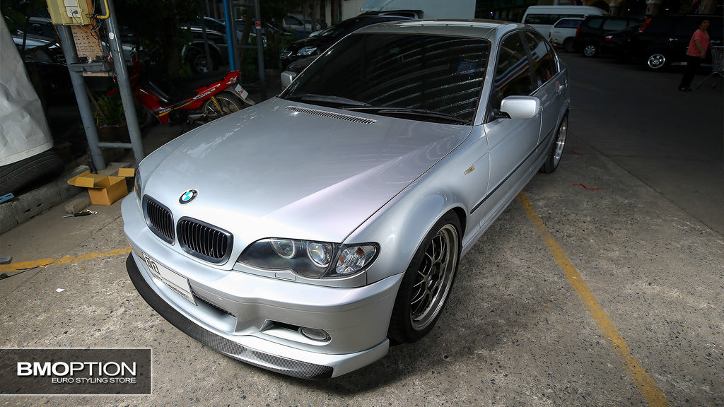 E46 4D 02-05 Matt Black Front Grille