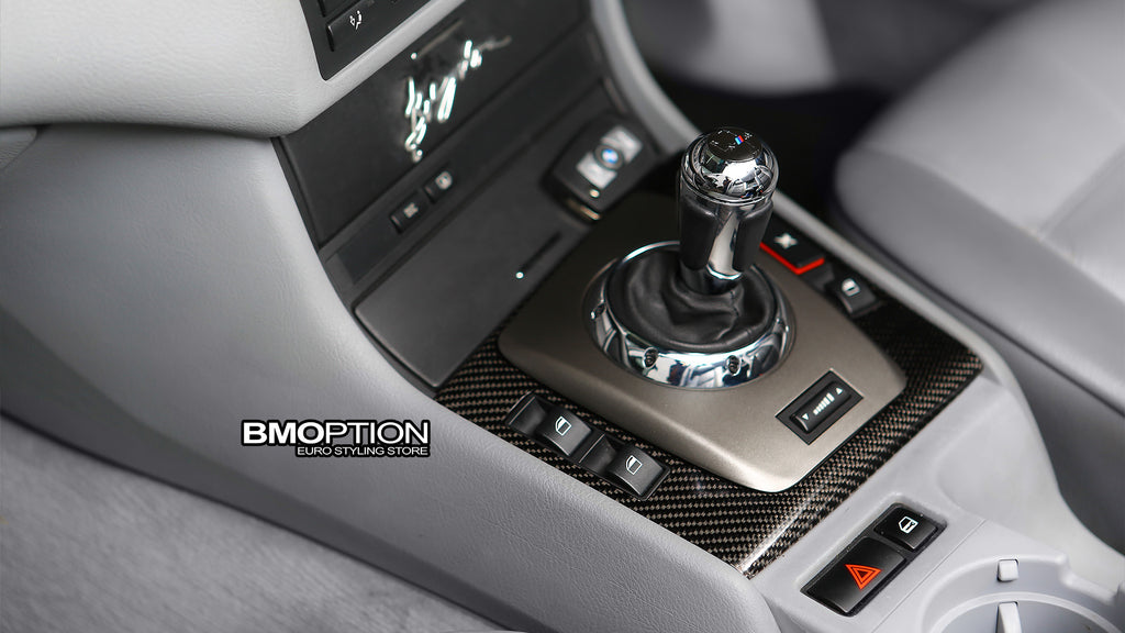 E46 4D Real Carbon Fiber Interior Trim Set