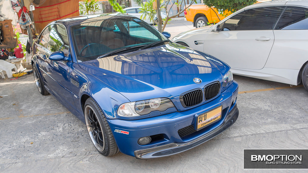 E46 2D 98-02 Glossy Black Front Grille