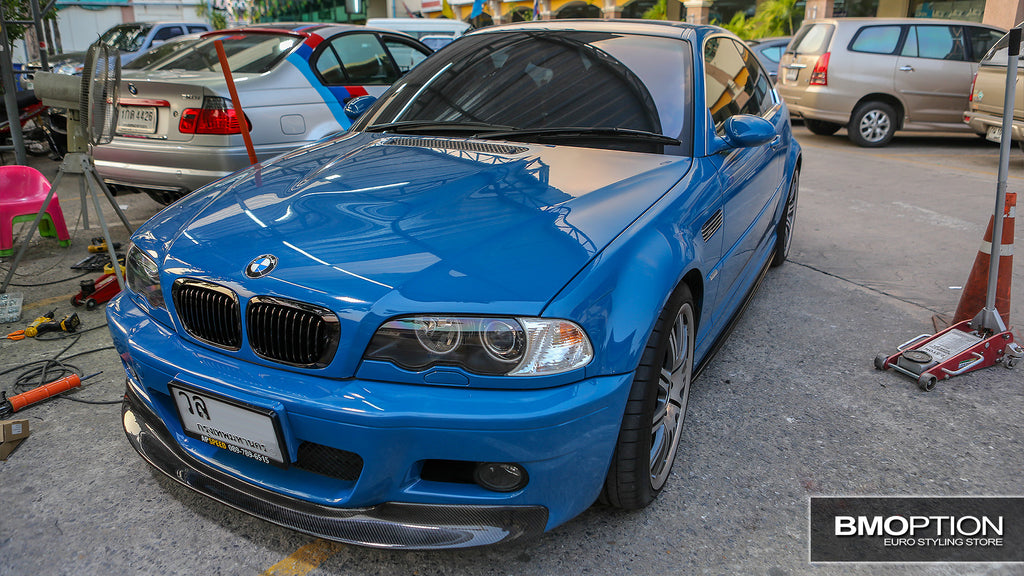 E46 2D 98-02 Glossy Black Front Grille