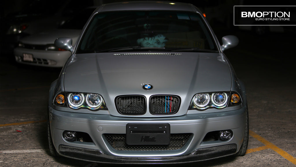 E46 4D 98-01 Matt Black Front Grille (M Color)