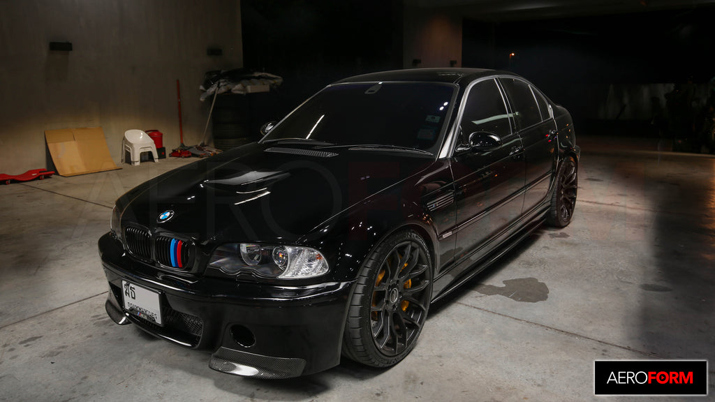 E46 2D 98-02 Glossy Black Front Grille