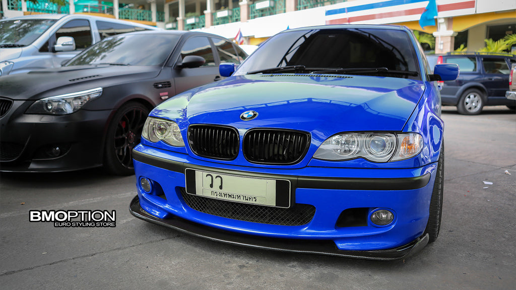E46 4D 02-05 Glossy Black Front Grille