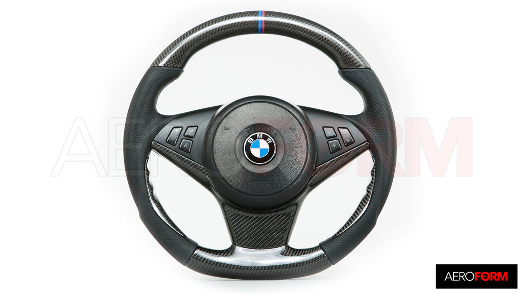 E60 E63 AEROFORM Design Carbon Steering Wheel