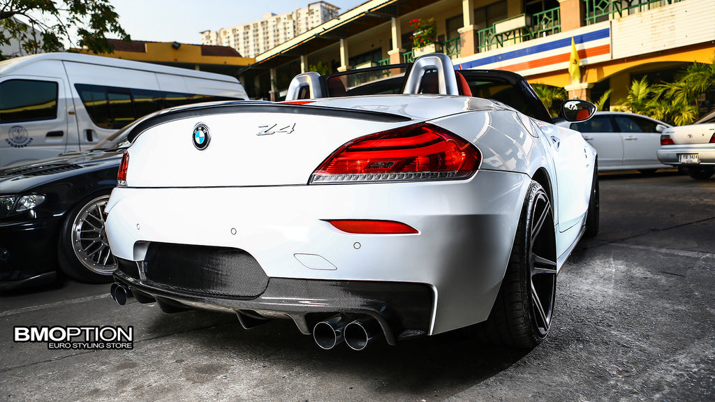E89 Z4 3D Design M Sport Rear Diffuser