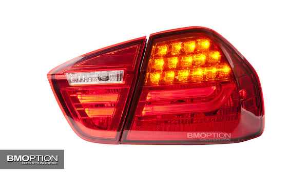 E90 LCI Look LED Tail Lamp (All Red)