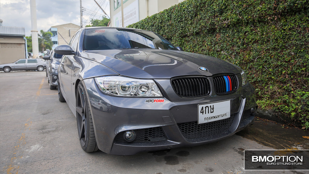 E90 LCI Look Projector Headlamp + F Series Style LED Daylight