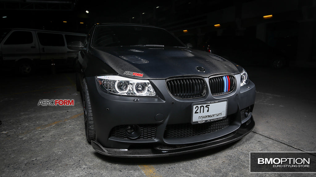 E90 LCI Look Projector Headlamp + F Series Style LED Daylight
