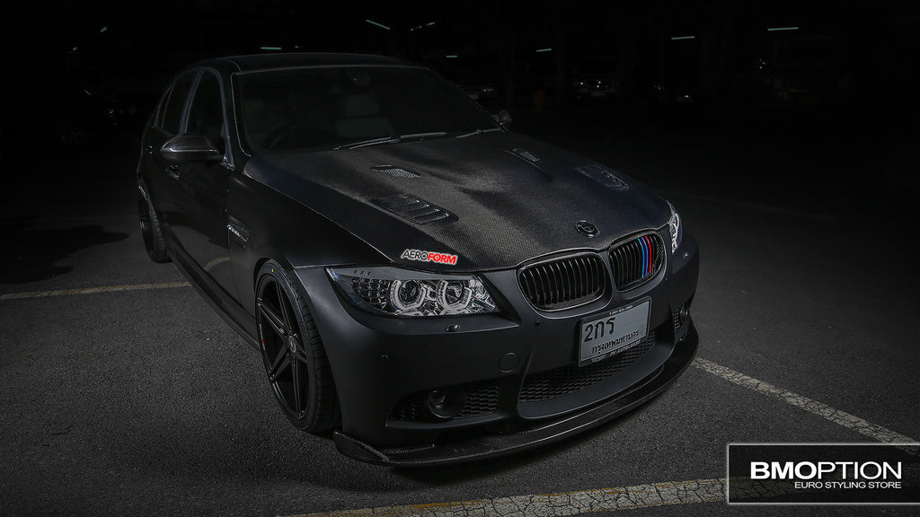 E90 LCI Look Projector Headlamp + F Series Style LED Daylight