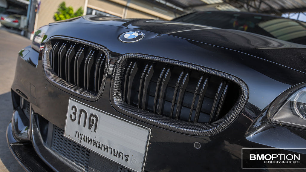 F10 M5 Style Carbon Fiber Front Grille
