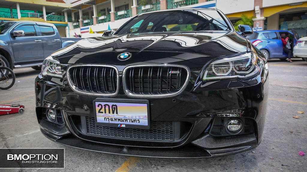 F10 M5 Style Chrome Front Grille (OEM Look)