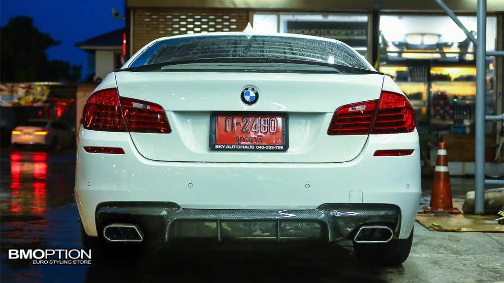 F10 Vorsteiner Style M Sport Rear Diffuser (Carbon Fiber)