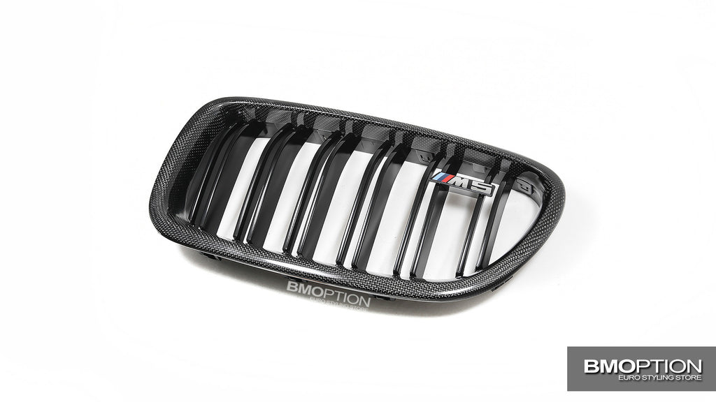 F10 M5 Style Carbon Fiber Front Grille