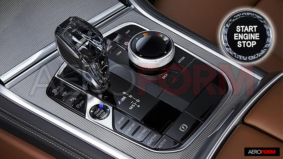 AEROFORM BMW Crystal Start/Stop Engine Button
