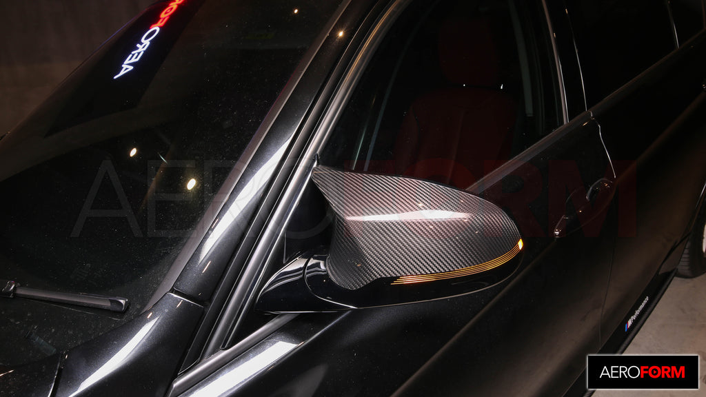 F30 M3 Side Mirror Carbon