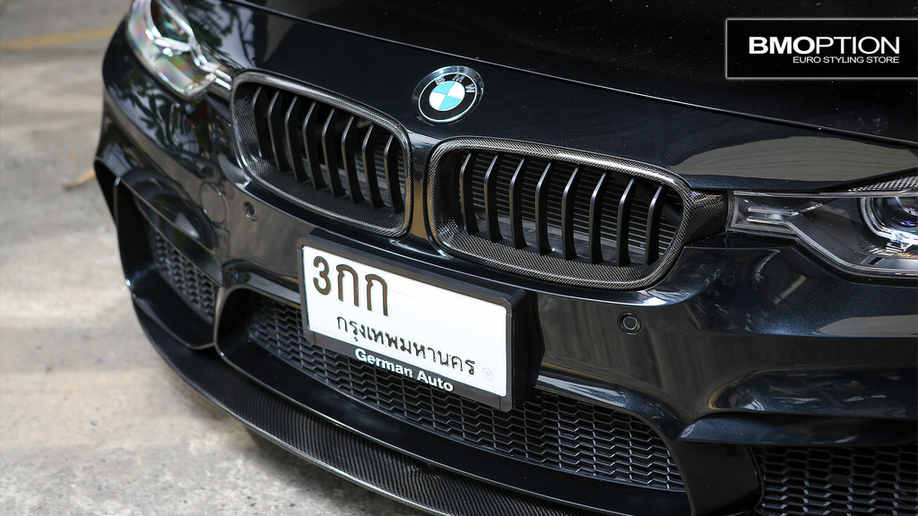 F30 Carbon Fiber Front Grille (Sport Style)