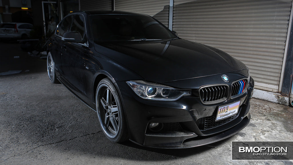F30 M Performance Style Front Lip (Carbon Fiber)