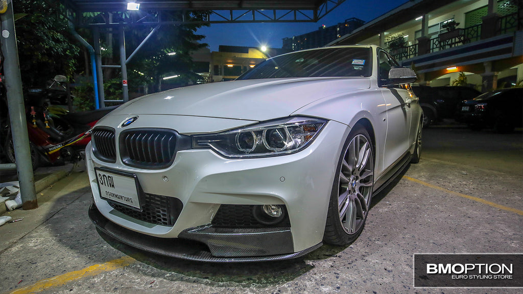 F30 M Performance Style Front Lip (Carbon Fiber)