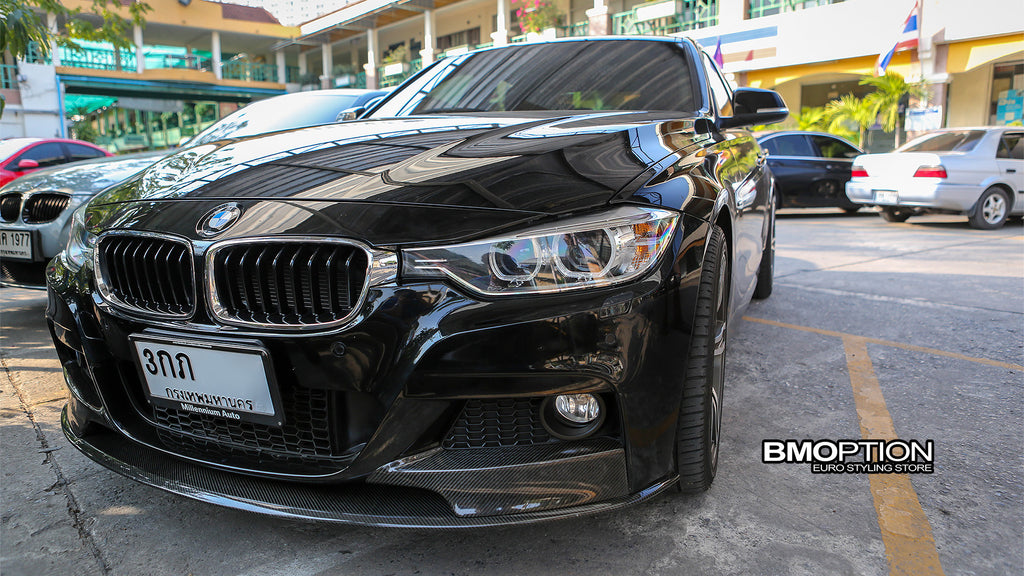 F30 M Performance Style Front Lip (Carbon Fiber)