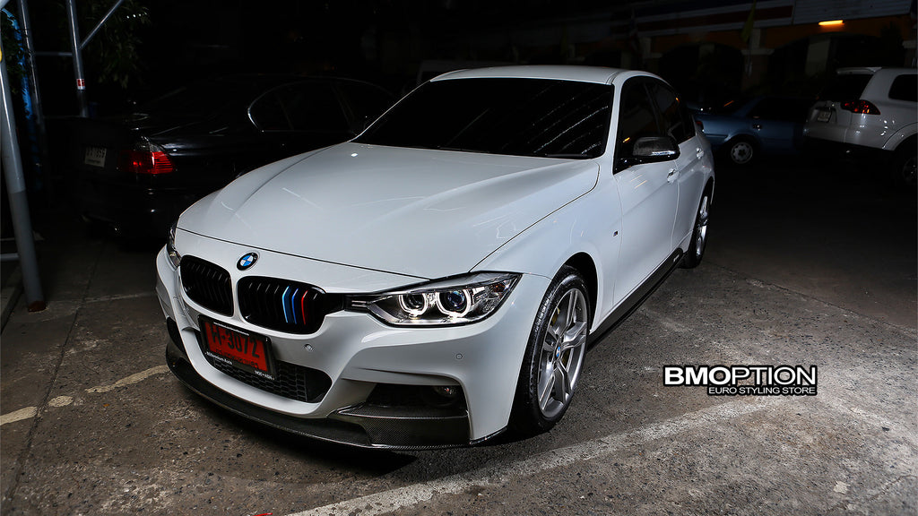 F30 M Performance Style Front Lip (Carbon Fiber)
