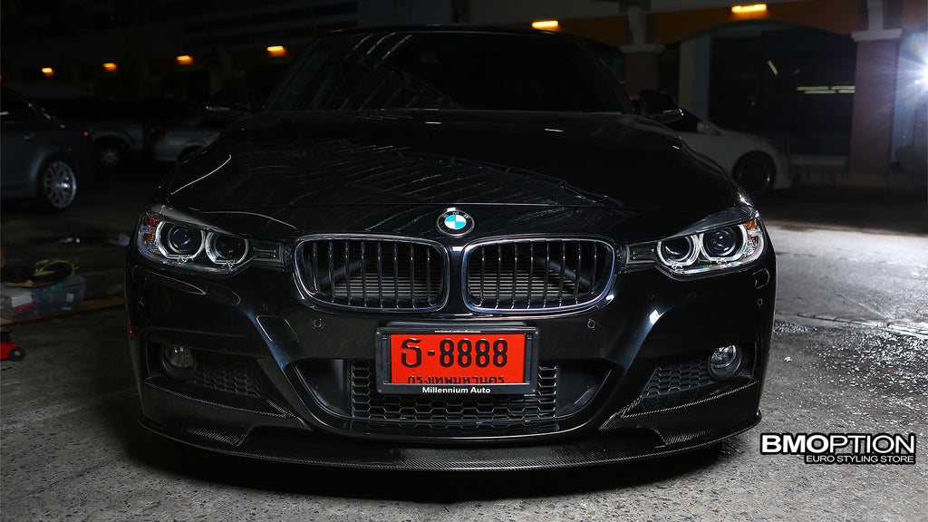 F30 M Performance Style Front Lip (Carbon Fiber)