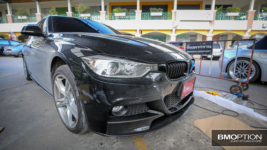 F30 M Performance Style Front Lip (Carbon Fiber)