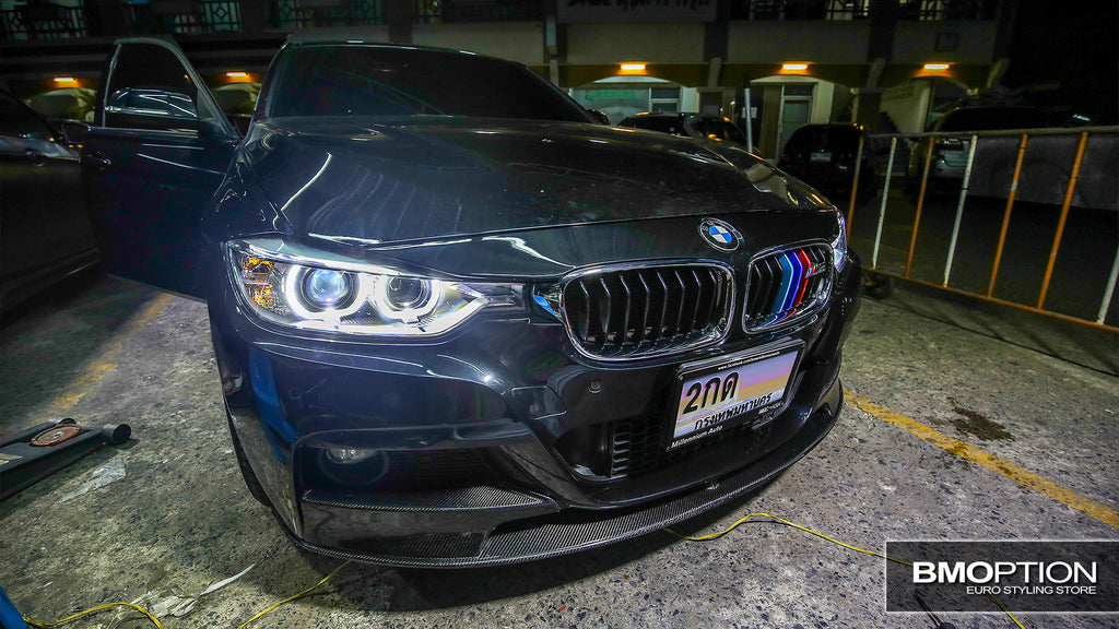 F30 M Performance Style Front Lip (Carbon Fiber)