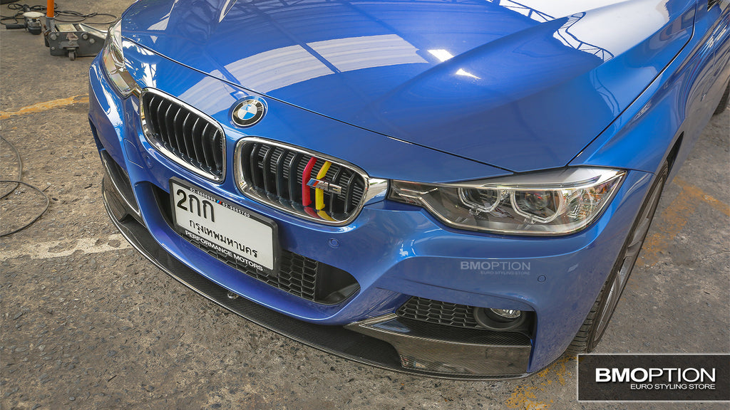 F30 M Performance Style Front Lip (Carbon Fiber)