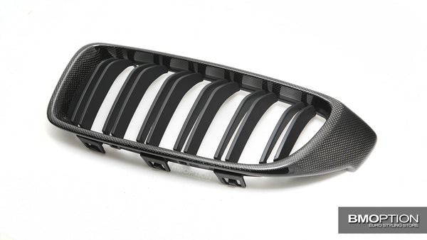 F32 F82 M4 / F80 M3 Style Front Grille (Carbon Fiber)