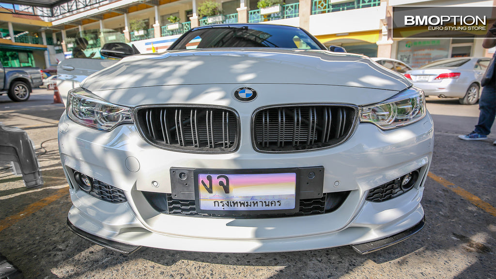 F32 F82 M4 / F80 M3 Style Front Grille (Carbon Fiber)