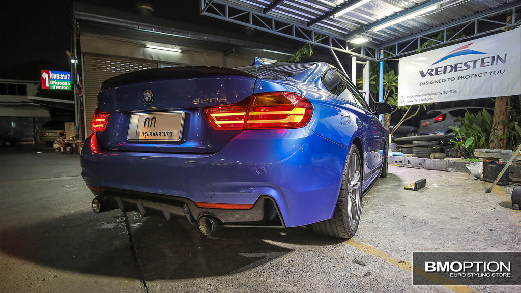 F32 M Performance Style M Sport Rear Diffuser