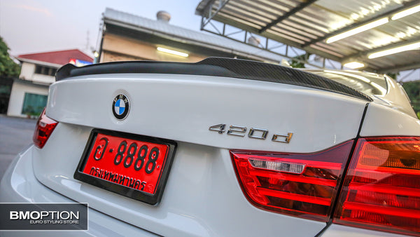F32 M4 Varis Style Trunk Spoiler