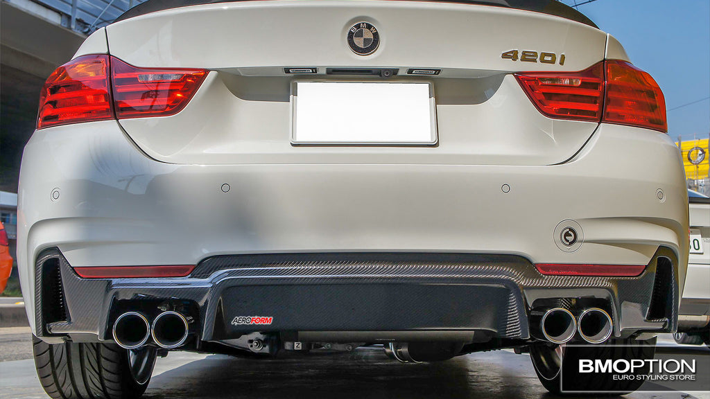F32 END.CC Style M Sport Rear Diffuser