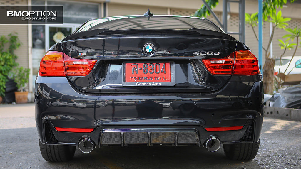 F32 M Performance Style M Sport Rear Diffuser