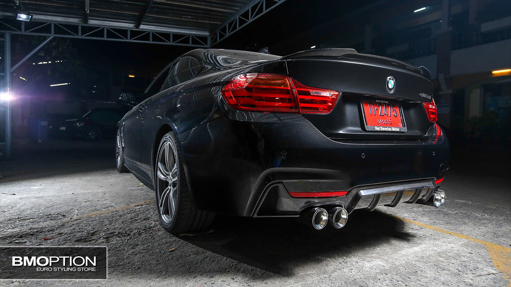 F32 M4 Varis Style Trunk Spoiler