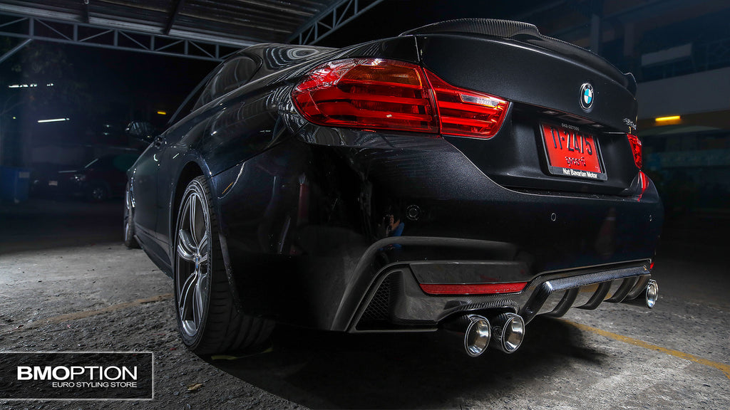 F32 M4 Varis Style Trunk Spoiler