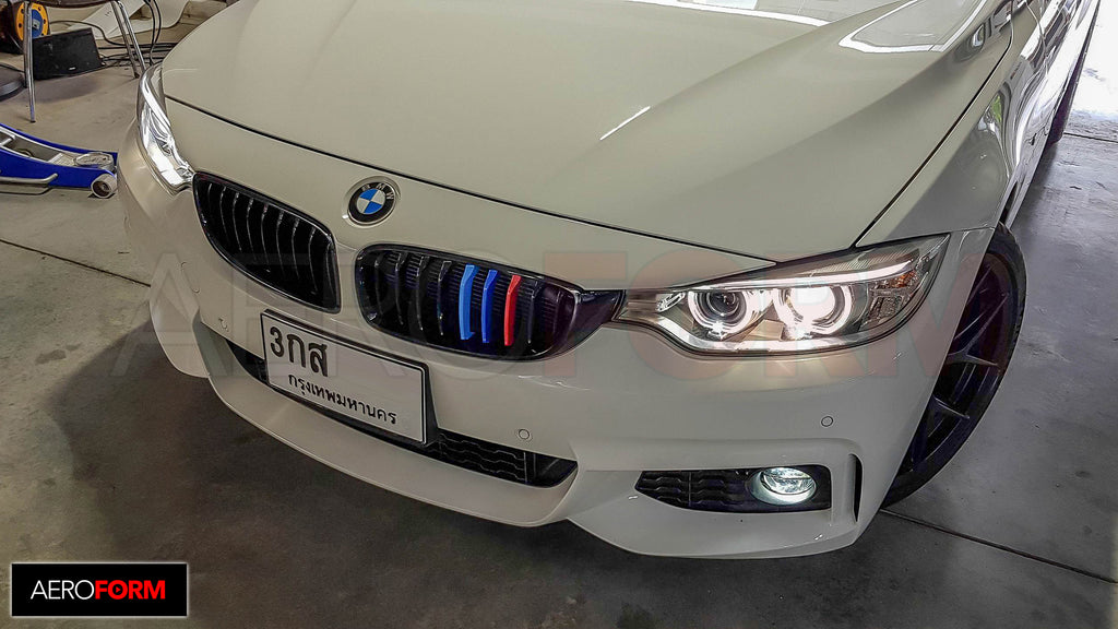 ///M 3 Colors Front Grille Cover (4 Series - ABS)