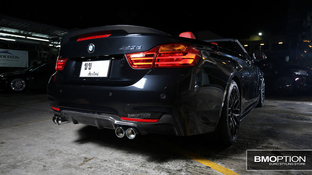 F32 3D Design M Sport Rear Diffuser